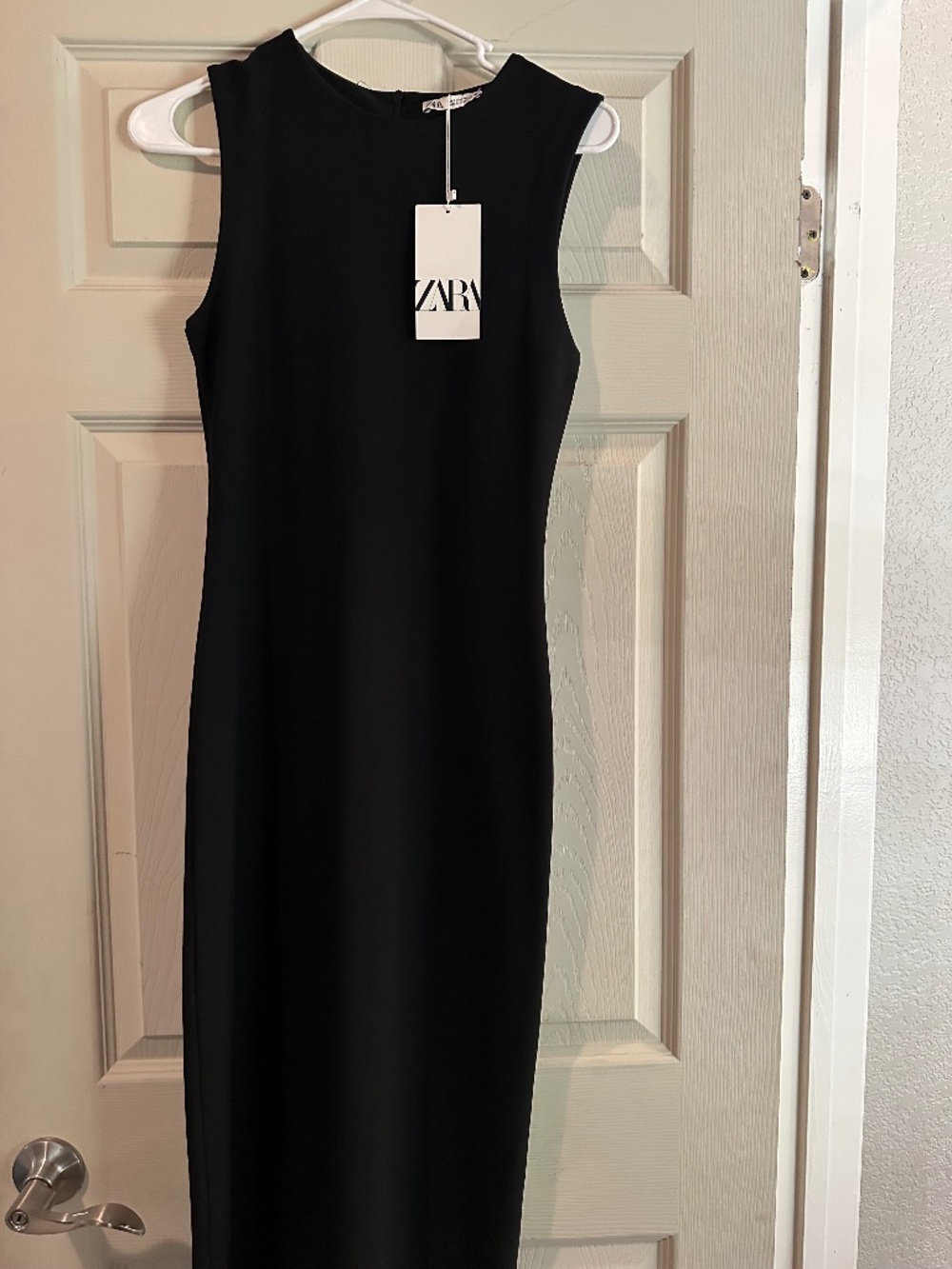 Zara midi black dress
